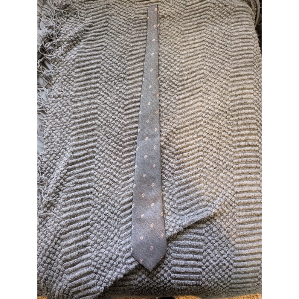 Authentic Saint Laurent Men's Neck Tie Made In France